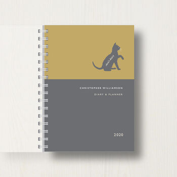 Personalised 2024 Diary For Cat Lovers, 8 of 8
