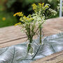 Tropical Palm Leaf Cotton Table Runner | 3m, thumbnail 3 of 7