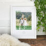 Personalised Editorial Style Wedding Portrait Print, thumbnail 1 of 7