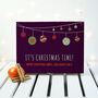 Personalised Baubles Christmas Vegan Protein Snacks Box, thumbnail 5 of 5