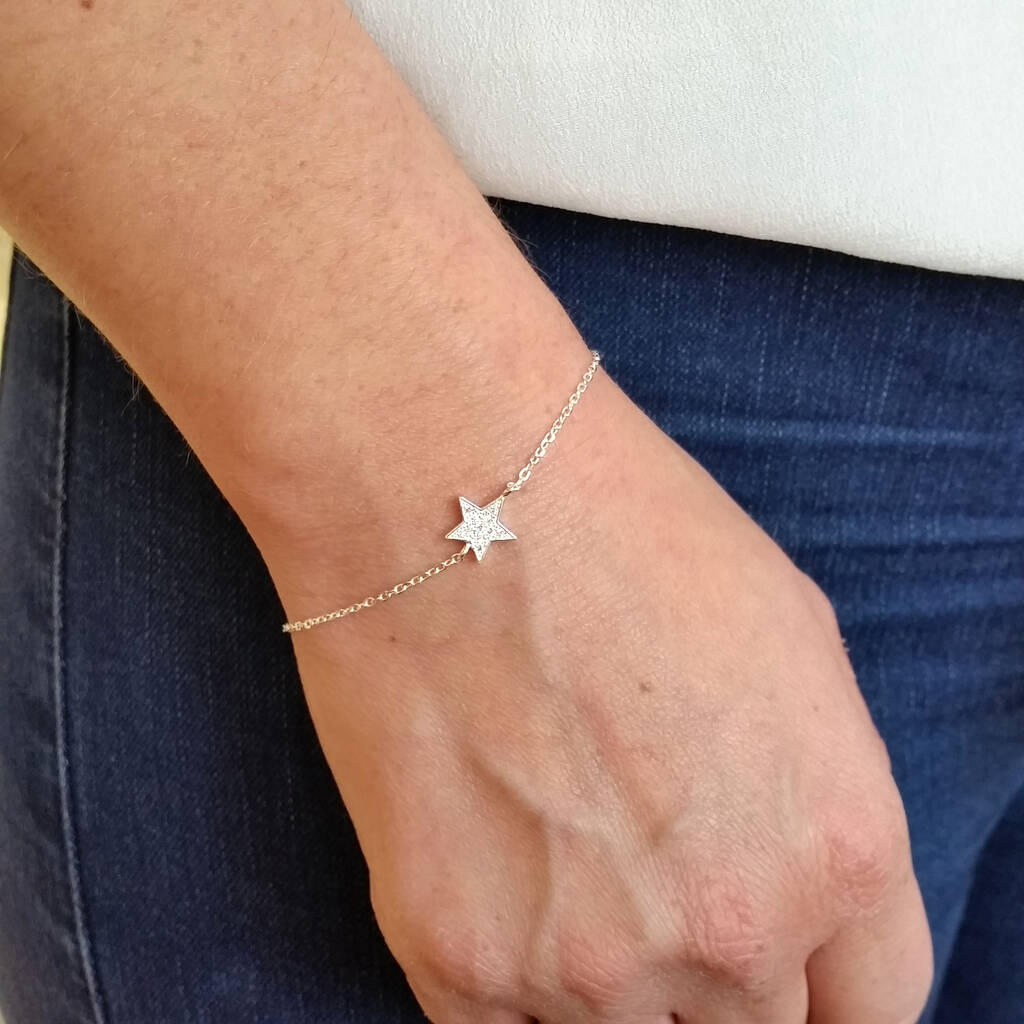 crystal star bracelet