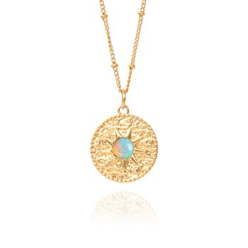 Opal Sun Necklace, 8 of 9