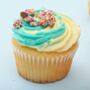 Blue And Rainbow Cupcakes Box By Lola's Cupcakes, thumbnail 4 of 7