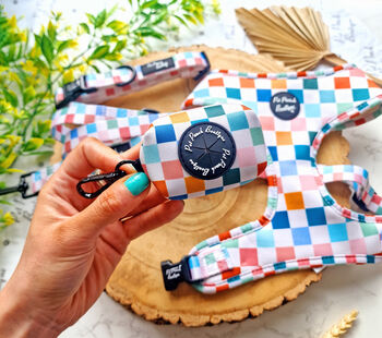 Chunky Check Dog Harness, 11 of 12