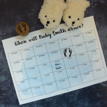 Personalised Baby Shower Game, 3 of 8