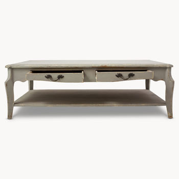 Woodcroft Mouse Grey Coffee Table, 4 of 5