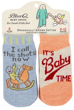 Call The Shots Baby Socks, 2 of 3