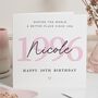 Personalised 30th Birthday Card For Daughter Or Niece, thumbnail 1 of 7