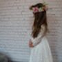 Evelyn ~ Ivory Lace Dress ~ Flower Girl | Party Dress, thumbnail 10 of 10