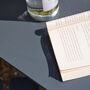 Carbon Grey Two Person Garden Bistro Set, thumbnail 5 of 5