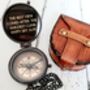 Father Of The Bride Gift, Personalised Compass, thumbnail 2 of 3