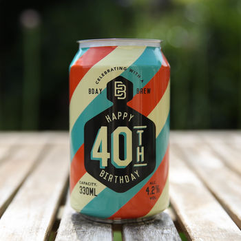 40th Birthday Brew Craft Beer Gift Pack, 2 of 5