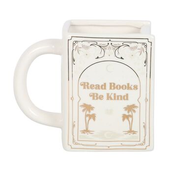 Book Lovers Gift Book Shaped Mug, 3 of 4