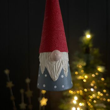 Tomte Gnome Single Hanging Decoration, 3 of 8