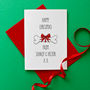 Dog Bone Gift Christmas Card, thumbnail 4 of 4