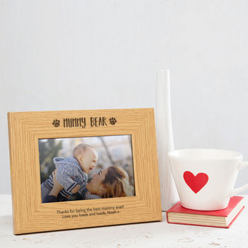 Personalised Daddy Bear Photo Frame, 2 of 4