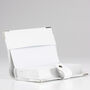 Personalised White Leather Bible Cover And Bible, thumbnail 6 of 10