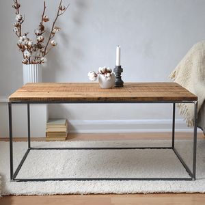 Round And Coffee Tables Notonthehighstreet Reclaimed Coffee Table Tables