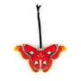 Atlas Moth Wooden Hanging Decoration, thumbnail 3 of 5