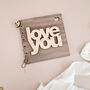 Personalised Wooden Valentine's Or Anniversary Card, thumbnail 1 of 7