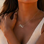Personalised Sterling Silver Infinity Necklace, thumbnail 5 of 7