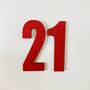 21st Birthday Card ~ Handmade, thumbnail 2 of 2