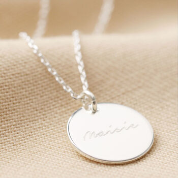 Personalised Pisces Constellation Necklace In Silver, 4 of 11