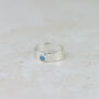 Sterling Silver Birthstone Toe Ring, thumbnail 1 of 8
