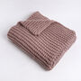 Nyssa Blanket Knitting Kit, thumbnail 6 of 9