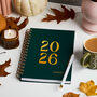 Personalised Bold 2026 Diary, thumbnail 1 of 9