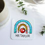 Thank You Teacher Personalised Coaster Gift, thumbnail 4 of 7