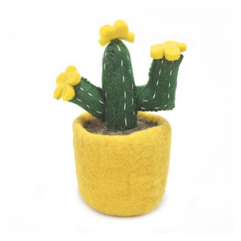 Handmade Felt Fake Plant, Cactus Collection, 4 of 5