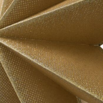Handmade Natural Nine Point Paper Star, 2 of 3