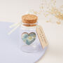 Personalised Map Heart Message Bottle Engagement Gift, thumbnail 1 of 7