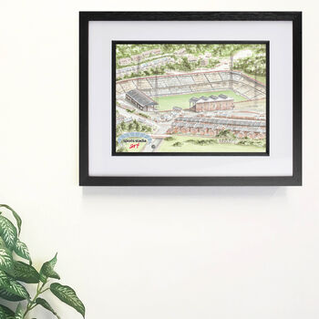 Charlton Athletic Fc Old Valley Stadium Art Print, 2 of 3