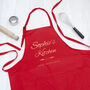 Personalised Made With Love Cotton Apron, thumbnail 1 of 8