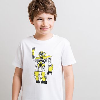 Child's Tshirt Printed With Their Drawing, 2 of 10