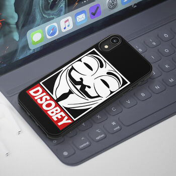 Guy Fawkes Disobey iPhone Case, 2 of 2