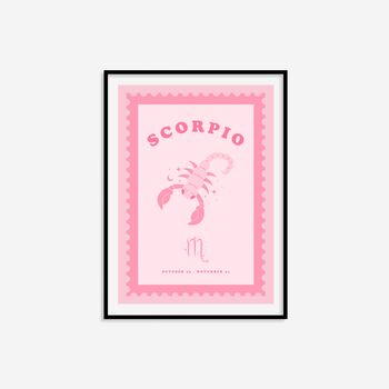 Children's Scorpio Zodiac Print, 2 of 7