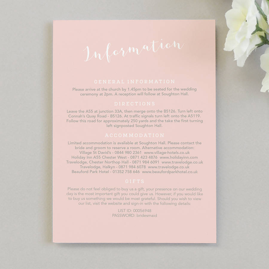 Romance Watercolour Wedding Invitations By Project Pretty Romance Watercolour Wedding Invitations
