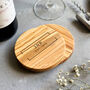 Personalised Marble And Wooden Coaster, thumbnail 4 of 12