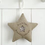 Personalised Embroidered Hanging Star Gift For Boy Or Girl, thumbnail 11 of 12