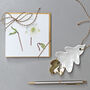 Christmas Cards With Christmas Rose Illustrations, thumbnail 2 of 4