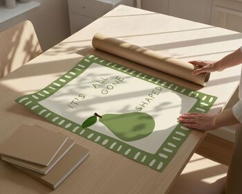 It's All Gone Pear Shaped Art Print, 6 of 6