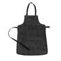 Personalised Full Grain Leather Apron In Black, thumbnail 4 of 9