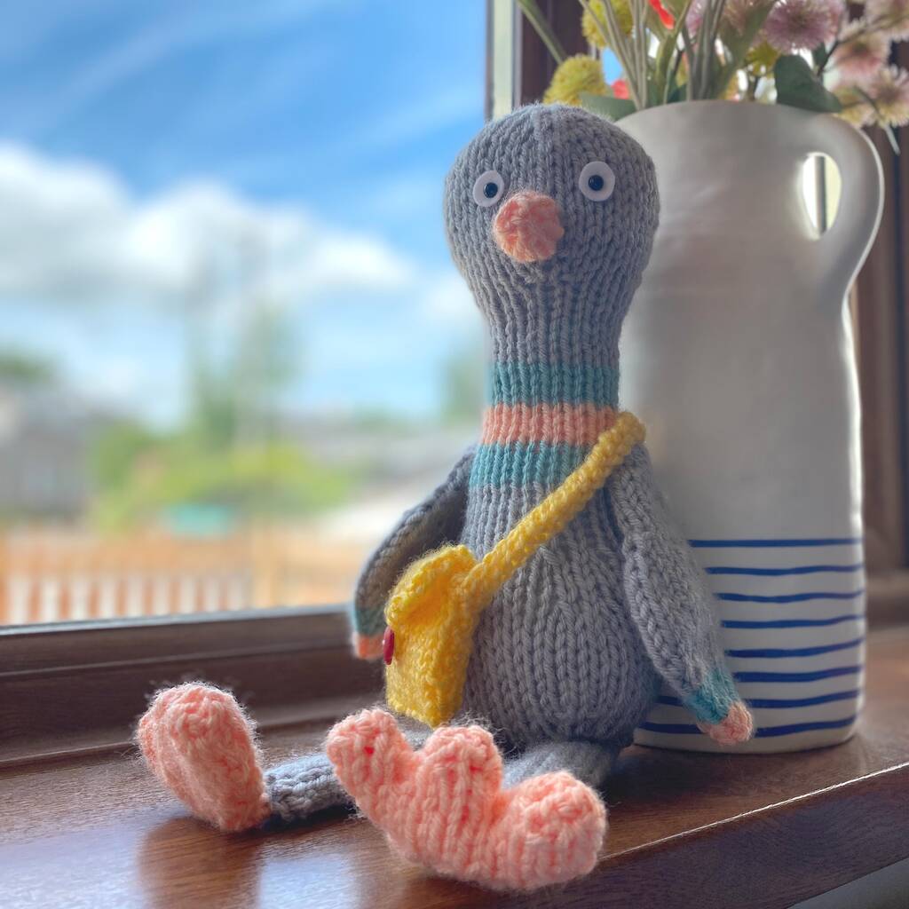 Messenger Pigeon Toy Knitting Pattern