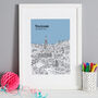 Personalised Toulouse Print, thumbnail 6 of 10