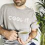 Cool It Climate Change Men's Organic T Shirt, thumbnail 1 of 7
