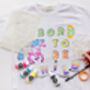 Wild Horse And Alphabet T Shirt Painting Craft Box, thumbnail 1 of 10