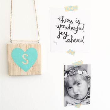 Personalised Hanging Heart, 3 of 3